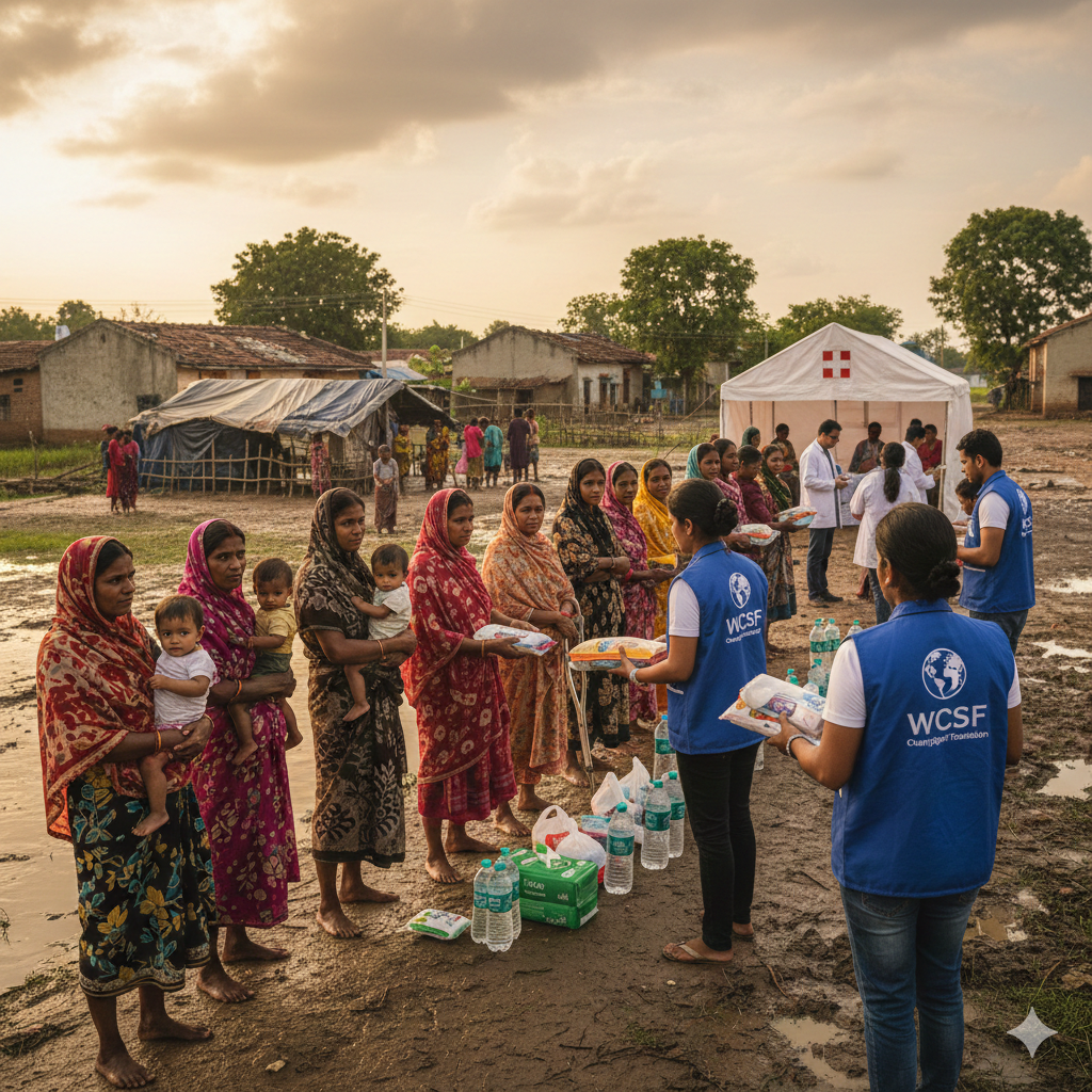 Emergency Relief and Humanitarian Support - WCSF CharitySpirit Foundation