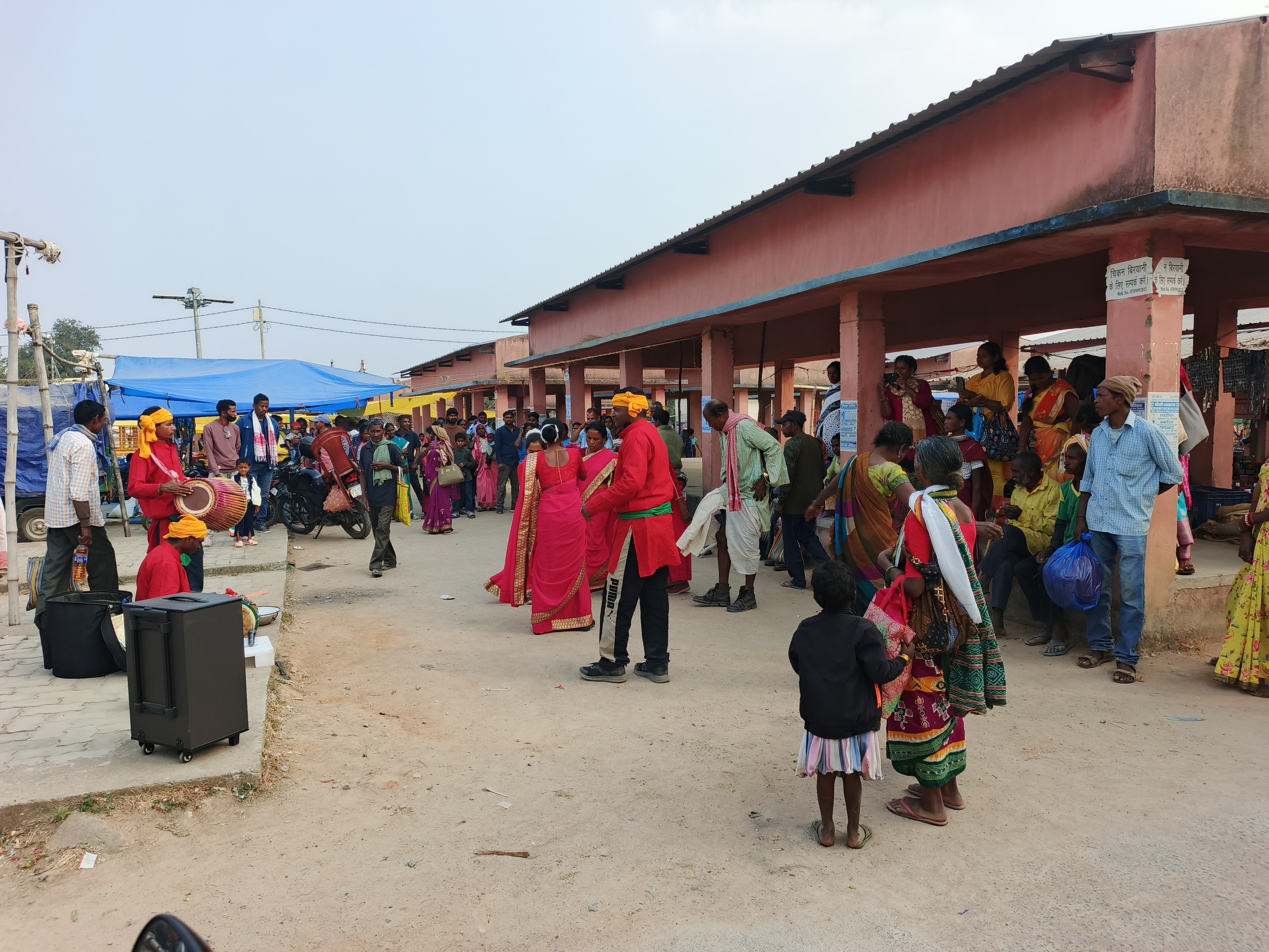 Road Safety Awareness Program at Simdega Market and Tempo Stand