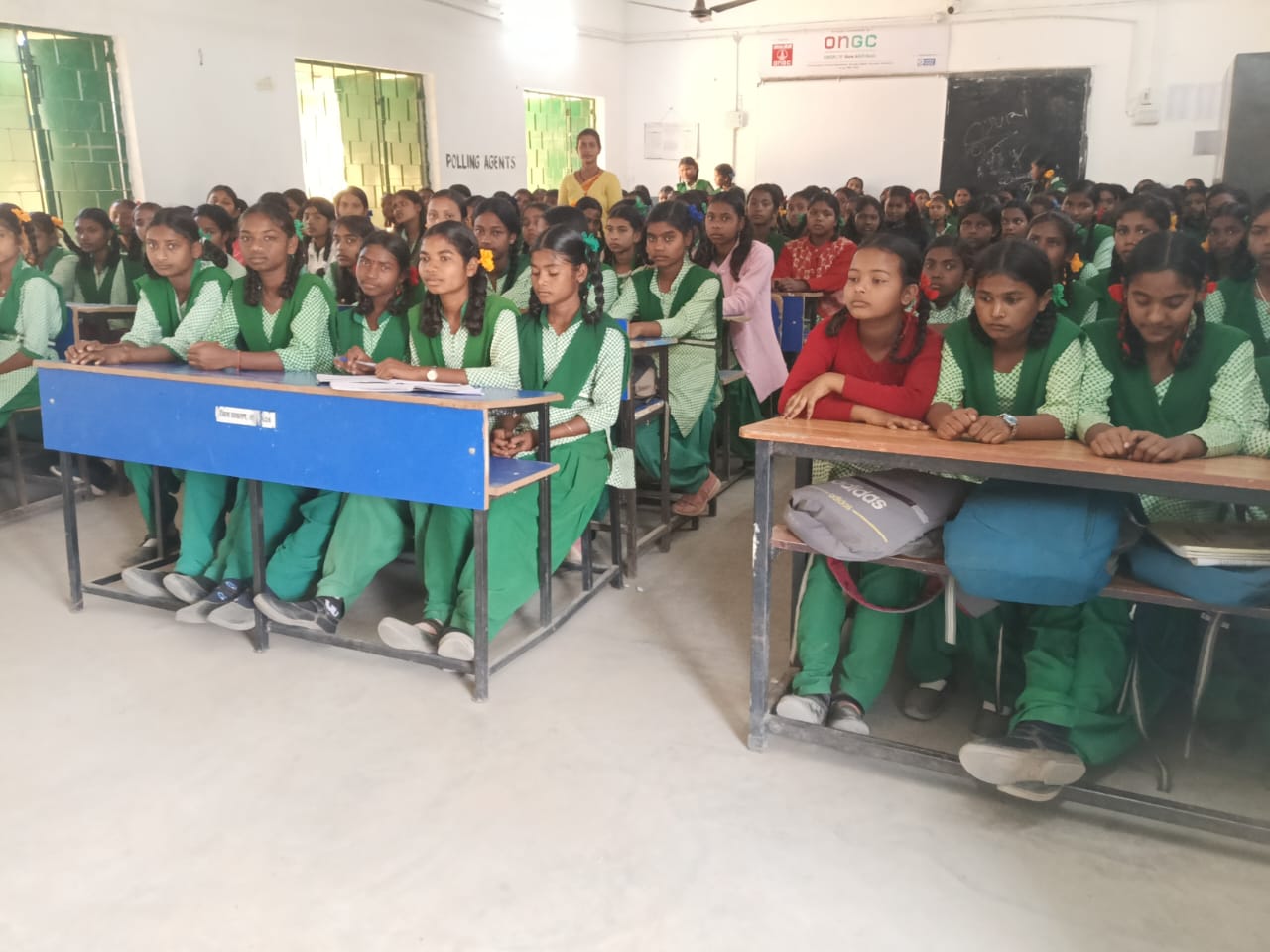 Uterus and Breast Cancer Awareness Program at +2 High School, Sindri (Arki Block, Khunti)