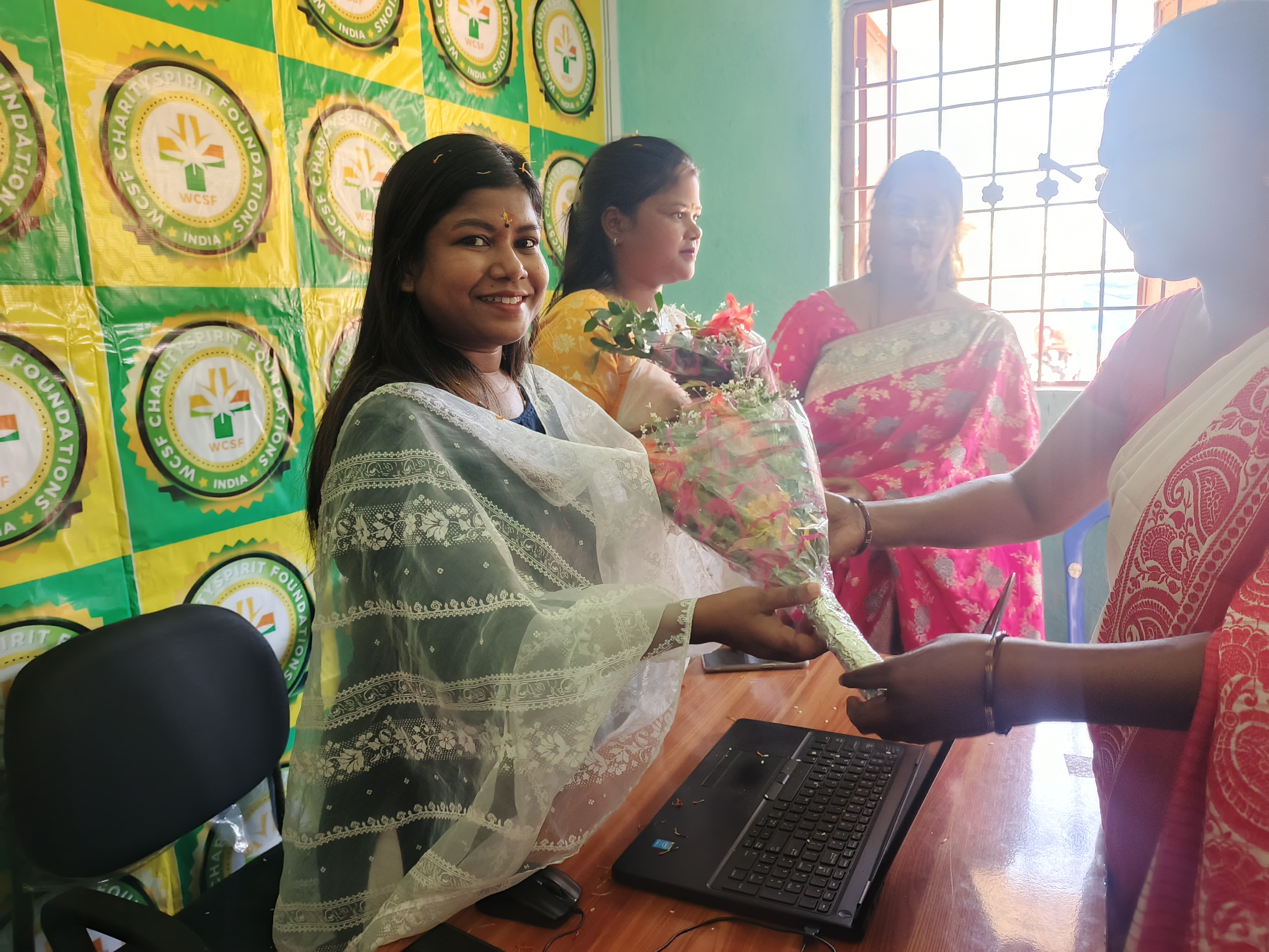 Inauguration of Sewing Training Center in Karra Block, Khunti District