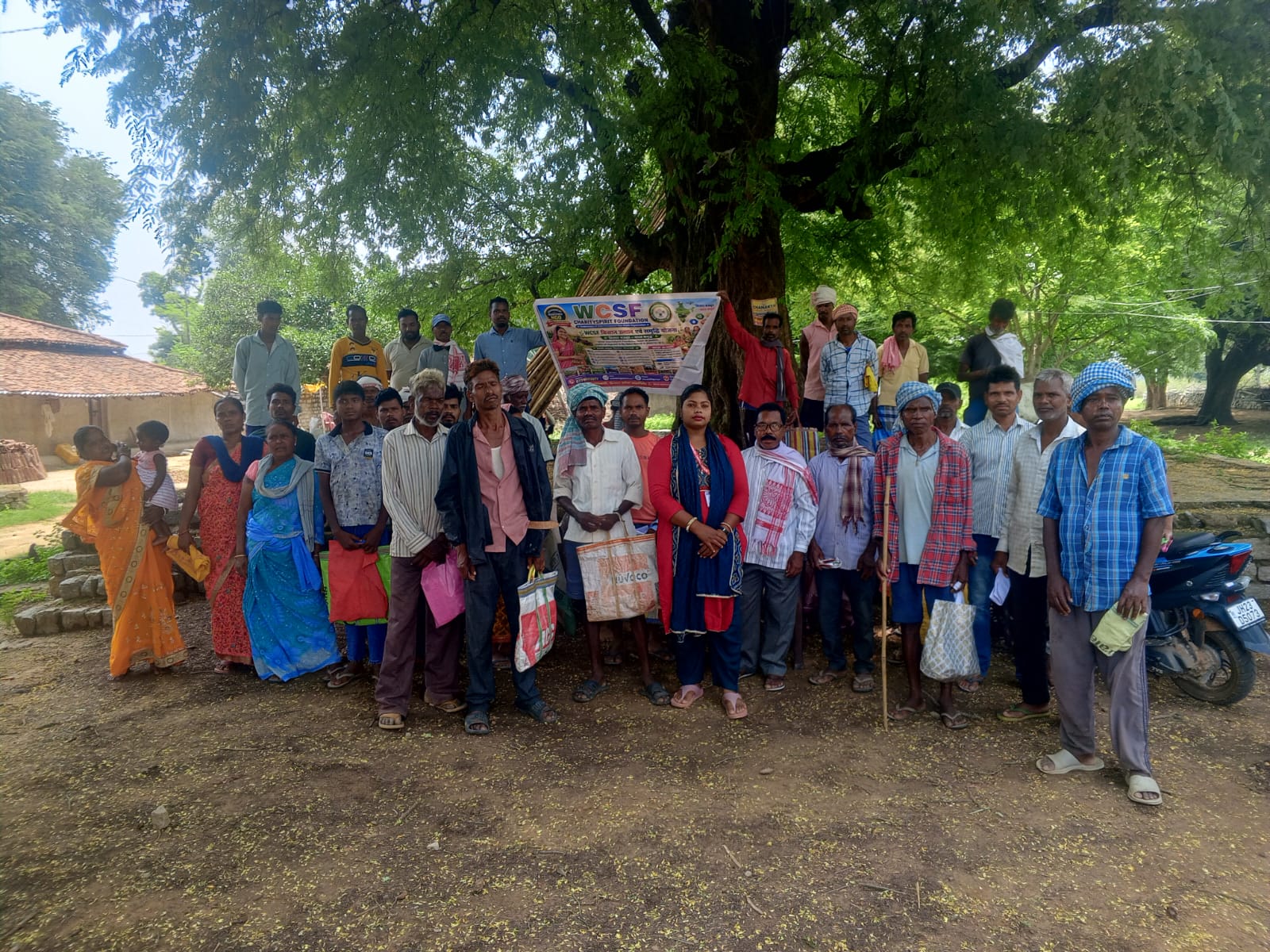 WCSF CharitySpirit Foundation Distributes Improved Paddy Seeds to 150 Farmers in Ethe Village, Khunti