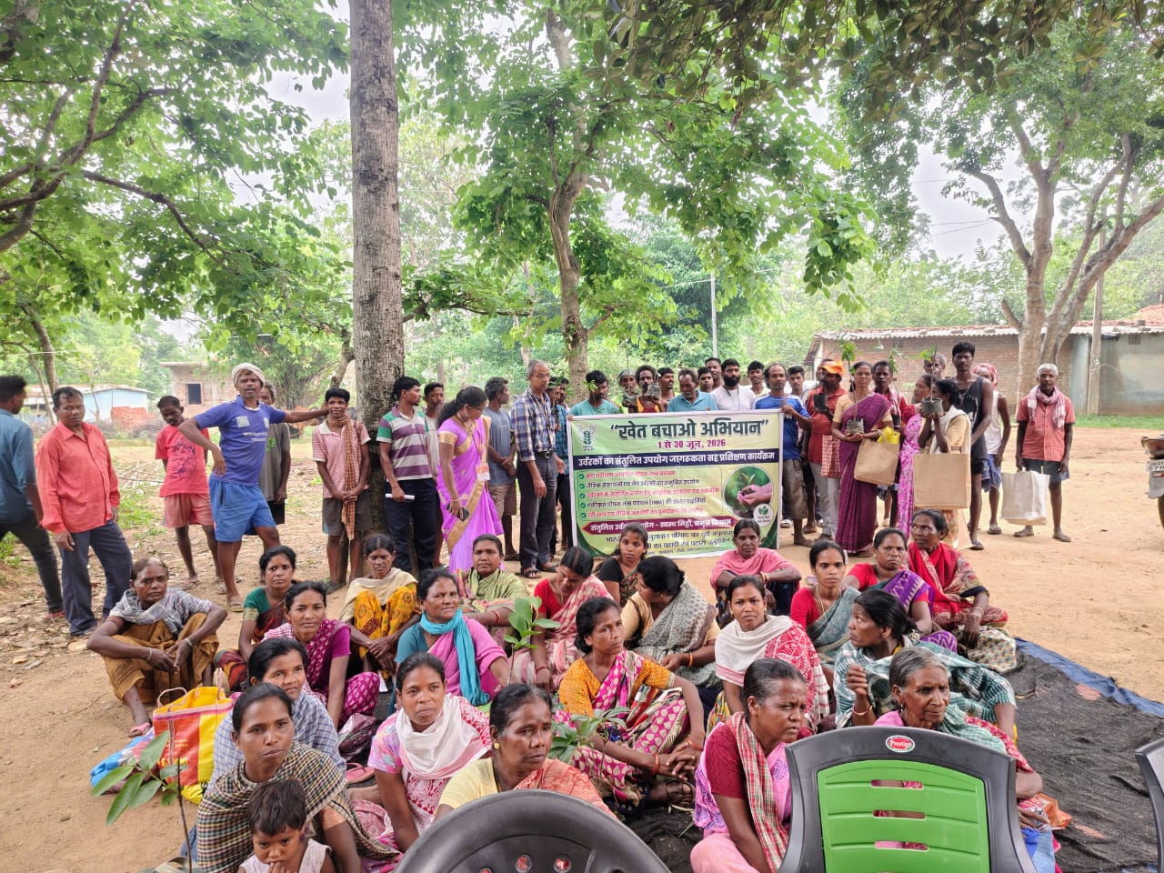 ICAR Palandu and WCSF CharitySpirit Foundation Distribute Improved Paddy Seeds and Fruit Saplings to Farmers in Khunti